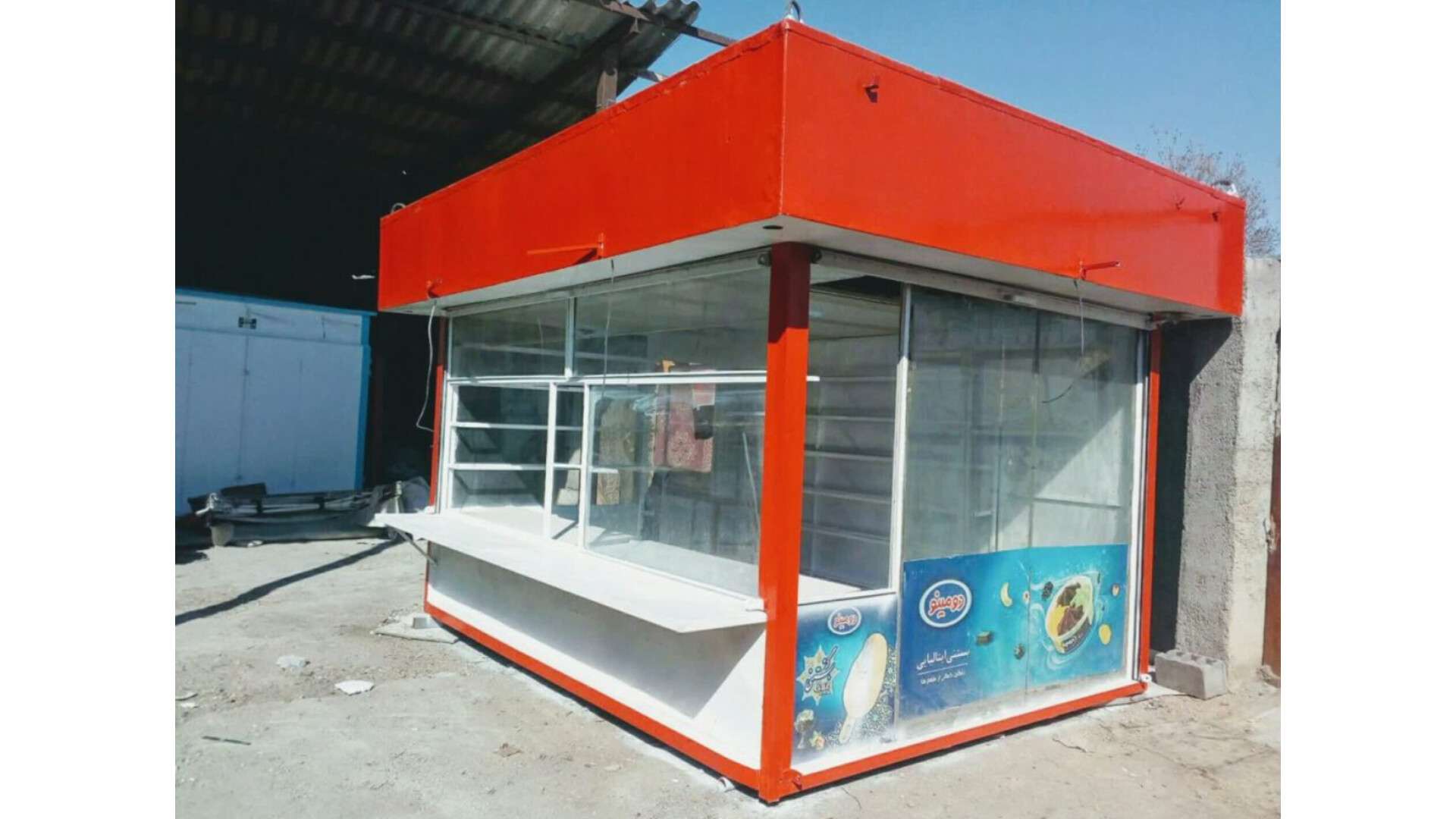 راهنمای جامع شناخت انواع دکه‌های فلزی در پاکدشت